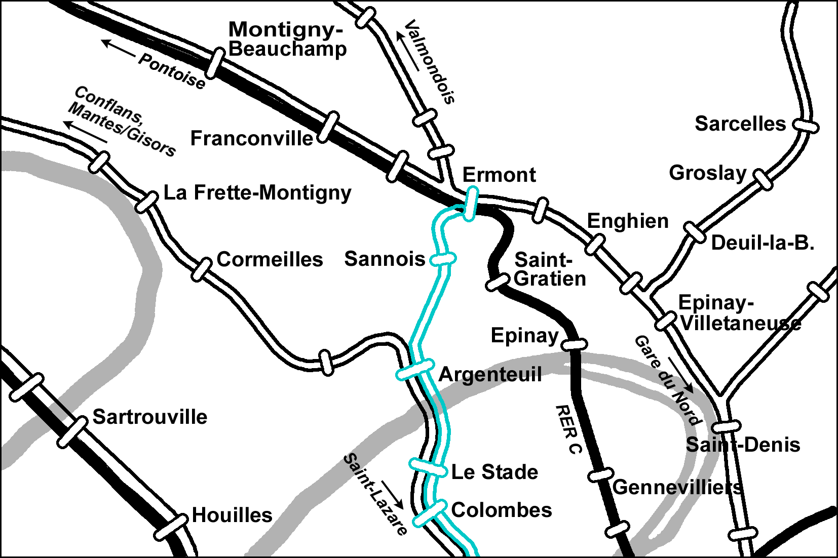 Carte Ermont