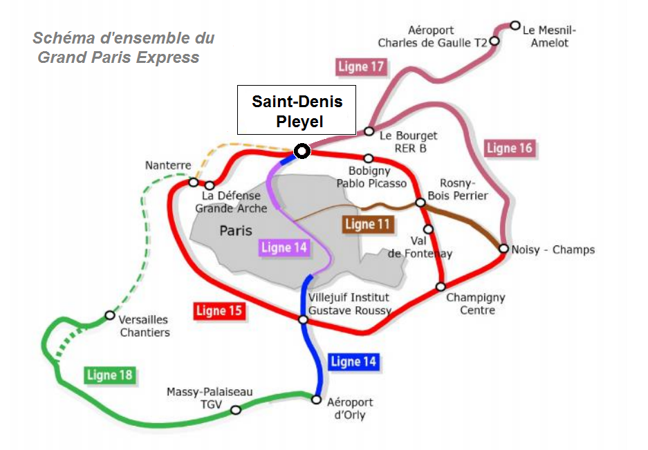 Gare Saint Denis Pleyel Du Grand Paris Express Un Projet Revoir Gare Saint Denis Pleyel Du Grand Paris Express Un Projet Revoir