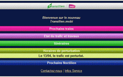 Les horaires des trains Transilien SNCF consultables en temps réel