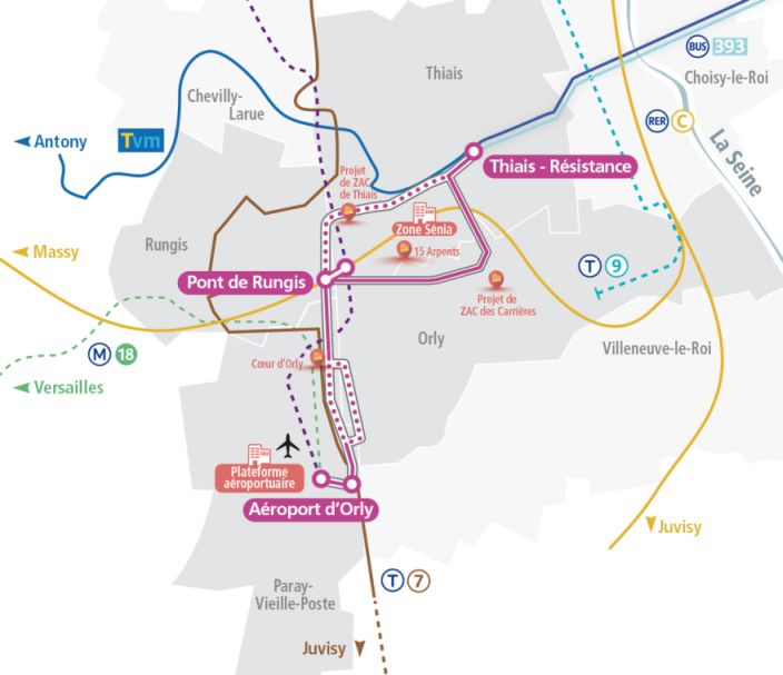 TCSP Thiais / Orly un projet à concrétiser au plus tôt Association