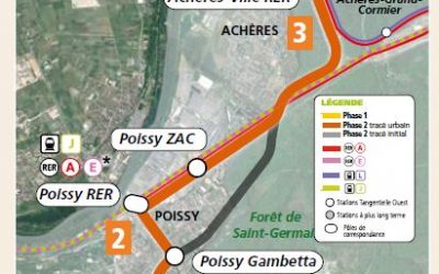 Tangentielle Ouest à Poissy et Achères : avis pour la concertation complémentaire