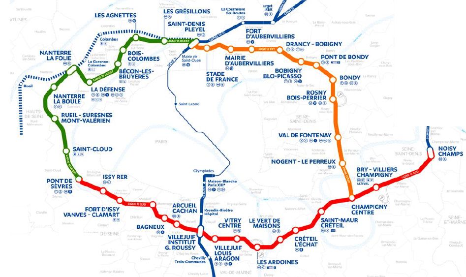 Grand Paris Express : pour une ligne 15 en totalité et sans coupure ! - Association des Usagers des Transports